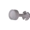 Clou en céramique réglable à double joint 10mm 14mm 18mm 14mm18mm pour les tuyaux d'eau en verre Bong Embouts en céramique