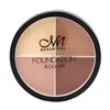 Menow Professional 4 Färg Mineral Matte Foundation Cream Full täckning Facial Makeup Base Smooth Firm Make Up Palette