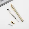 Bling Bling Press Ballpoint Pen Funny Ball Point Pen Gel Pen Black Ink Student Student Sounir Business Gift WJ035