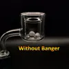 DHL!!! 4mm 5mm 6mm 8mm 10mm 흡연 석영 Terp 진주 회전 모자에 대한 빛나는 빛나는 Dab 비즈 공 Banger Nails Rigs Water Bongs