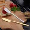 Multi Purpose 304 Stainless Steel Butter Knife Jam Cake Knife Jam Butter Cake Spatula Home Kitchen Supplies LX3812