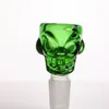 喫煙メーカー14.4 18.8植物の卸売のための新しいデザインの頭蓋骨ガラスのボウル