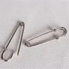 200 stks 70mm hoge kwaliteit grotere zilveren veiligheid pinnen broche bevindingen sieraden handgemaakte diy sieraden bevindingen
