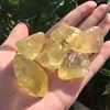 Drop Whole 6pcs Natural citrine tumbled set natural quartz crystals energy stone Reiki healing7299033
