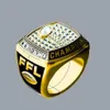 Ny ankomst 2017 Fantasy Football Team Championship Ring FFL Utsökt fotboll Anel Masculino för Fan Collection SP1274