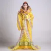 女性のスタンドカラー貴族の気質のトレーリングドレス唐王朝衣料品の女王王朝の衣服中国の古代の衣装ハンフドレス