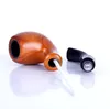 Resin, old-fashioned portable pipe, thick, creative pot, heat-resistant smoking set.