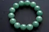 Runda Imperial Apple Green Jade Jadeite 13mm Bead Beads Bangle Armband