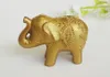 100PCS Gold Lucky Elephant Place Porte-cartes / Porte-photo WeddingBridal Shower Favors and Gift Livraison gratuite