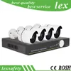 P2P Cloud Sistema CCTV IR Videocamera per visione notturna esterna Kit POE NVR, Telecamera IP 960p P2P Video Onvif Set di sorveglianza di sicurezza