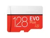 Adaptör Perakende Paketi ile yeni EVO Artı 256GB 128GB 64GB 32GB Bellek Kartı UHS-I U3 Trans Flaş TF Kart