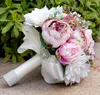 Eternal angel wedding gifts, European style peony bride bouquet