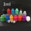 E Liquid Bottles 3ml 5ml 10ml 15ml 20ml 30ml Empty Dropper Ldpe Plastic Childproof Caps Long Thin Needle Tips For Oil eJuice
