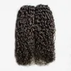 Виргинские бразильские человеческие волосы Remy кудрявый вьющиеся 80шт. Применить ленты клейкой кожи утка для волос клей наращивание волос 200 г ленты