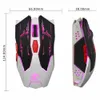 USB Wired Computer Mouse Gaming Metal Plate 6 Button LED Optical PC Mouse Programmable Mice For Gamer Desktop Office Home