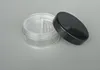 Neue 100 teile/los 20g Kosmetikdosen Mit Pulversieb Und Deckel Mesh Mit Puderquaste Leere Box Jar Container Make-Up pulver SN2175