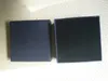 Monili del regalo lBoxes Kraft Orecchini Anello Gift Box Spugna Colore Nero, Scatole di cartone decorativi, 2,76 x 2,76 x 1,18 pollici
