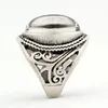 Classic Bohemia Retro Real Silver Plated Mood Stone Ring Emotion Feeling Temperature Control Color Change Rings