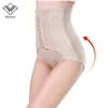 Wechery Waist Trainer Control Calcinha Feminina Modelador Corporal Elástico Levantador de Bumbum Cintura Alta Emagrecedor Roupa Interior 3 fileiras de ganchos