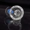 Glimlach gezicht groothandel 14mm 18mm mannelijke glazen kommen rokende kom accessoires tabak olie dab rigs waterpijpen