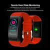 Braccialetti intelligenti Braccialetti Fitness Activity Tracker QW18 Schermo colorato Orologio sportivo impermeabile Monitor della pressione sanguigna per IOS Andorid in scatola