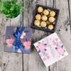 Корейский стиль цветок Bloom Sque Paper Chocolate ящик коробка Валентина подарочная коробка Party Fun Упаковка