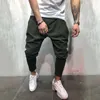 Huation 2024 Fashion Men joggers blyerts tröjor sportkläder fitnessbanor hip hop cool streetwear byxor pantalon hombre