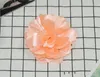 Camellia Rose Flower Hair Clips Satin Silk Chiffon Flowers Hair Clip Brooch Fast Ship With Free Shipping TO528