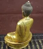 Grande Tibete Tibetano latão Medicina Estátua de Buda