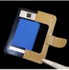 Universal mobiltelefon folio flip canvas plånbokfodral med silikon mjuk täckning för 6 olika storlek 35quot61quot2681862