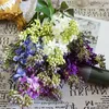 Silk Lilac fake flowers home new Year decoration accessories wedding party bride bouquet diy material cheap artificial flowers