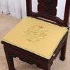 High End Embroidered Lucky Comfort Seat Cushion Sofa Chair Car Pad Chinese style Cotton Linen Decorative Cushions Mat