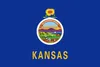 3x5ft Kansas State Flag Home Banner Gifts Amerikanska USA Indoor Outdoor Flag Banner