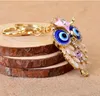 Cute Owl Keychain Key Chain & Ring Holder Keyring Gift Men Women Pendant Car keychains