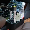 Universal Cup Tutucu Otomatik Araba Kamyonu Yemek Su Montajı Şişe 2 Stand Telefon Tortu Kutusu Yeni Araba İç Organizatör Araba Styling248i