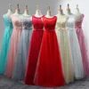 In Stock A-Line Scoop Bridesmaid Dresses Beautiful Colors Floor Length vestidos Dress For Wedding Party Dresses 2022 Hot