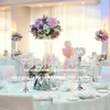 Clear Acrylic Vase Wedding Columns Tall Flower Stand Floral Centerpiece Table Floor Decorative Props Pillar best000031