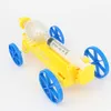 Air test vehicle, compression vehicle, student physics teaching technology, manual DIY science, small production, assembly toys