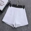 2017 New Summer hot Fashion New Women Shorts Skirts High Waist Casual Suit Shorts Black White Women Short Pants Ladies