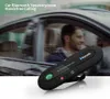 Sun Visor Bluetooth Speakerphone مشغل موسيقى MP3 سماعات بلوتوث غير يدوية للسيارة طقم Bluetooth مستقبلات شاحن سيارة شاحن 50pcs / lot