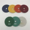 Diamond Polishing Pad Wet 4 inch (100 mm) for Marble Granite Stone Tile Circle Polishing Wheel Abrasive Pad Sanding Disc 7 Pieces/lot