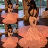 Lindo Long Train Prom Dresses 2018 Sexy Ilusão Top Lace Apliques de Noite Vestidos de Sereia Cocktail Formal Vestido de Festa Custom Made