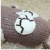 Puseky infantile bébé tricot Crochet bébé bonnets chapeau enfants jouet poupée filles garçons jouet mignon coffret cadeau nouveau-né photographie accessoires