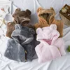 2018 neue Baby Mit Kapuze Mantel Winter 1-3 Jahre Alt Dicke Baby Mädchen Daunenmantel 4 Farbe Warme Junge kinder Baumwolle Kleidung Outwear