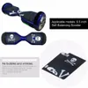 OUTAD 6.5inch Self Balancing Scooter Skin Decal Cover Stickers Electric Skate Board Sticker 2Wheel Protective Cover Case Sticker