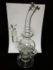 2020 Hitman Dikke Dubbele Bal Glas Waterleidingen Global Basis Vortex Recycler Olierouts Roken Pijp Matrix PERC Bal Rigs Glass Bongs