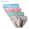 Men Briefs 4pcs\lot Cotton Men Underwear Plus size cuecas Soft Underpants High Quality Boys Panties Plus size L-4XL