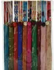 I migliori regali set di bacchette di seta cinesi souvenir di viaggio artigianali bacchette di bambù decorazione utensili da cucina all'ingrosso