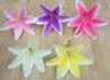 13 cm artificial lily flowers 100 pcs / lot Silk flower modeling lily DIY wedding house party decoration Scrapbooking crafts
