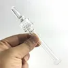 6 Inch Mini Glass Nectar Collectors Rig Stick Hookah Water Pipes with Thick Pyrex Clear Honeycomb Filter Tips Tester Smoking Hand Pipe